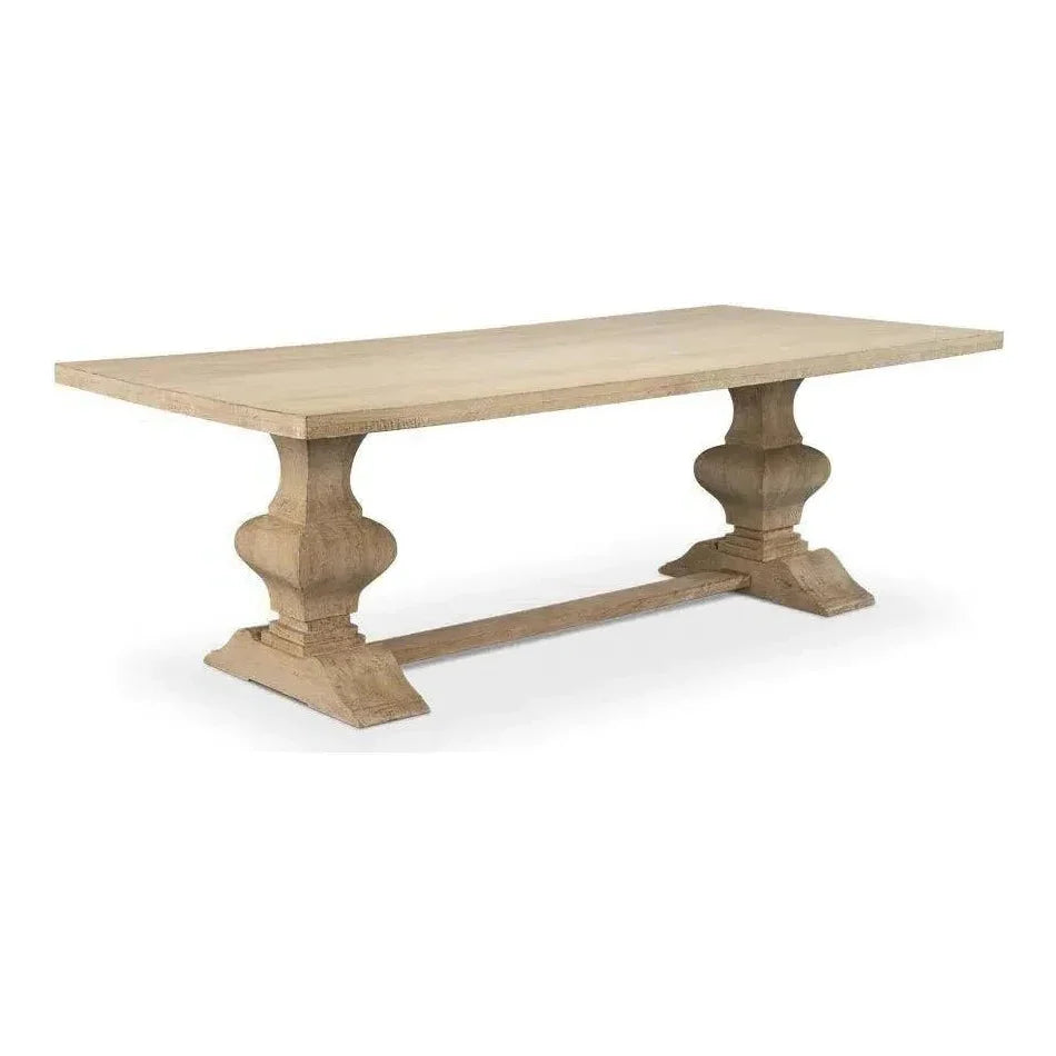 Wesley Dining Table-Dining Tables-Sarreid-LOOMLAN