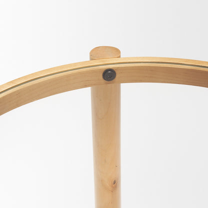 Weslyn Glass Top Round Side Table