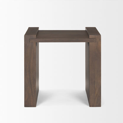 Wesson Wooden Rectangular Accent Table