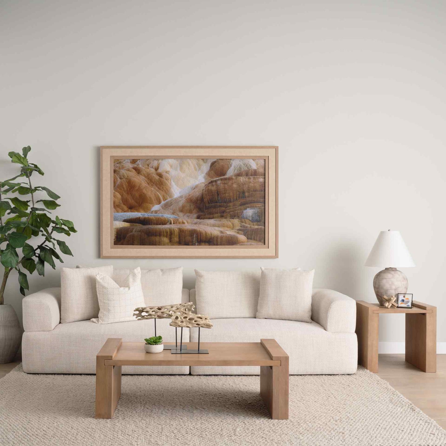 Wesson Wooden Rectangular Accent Table