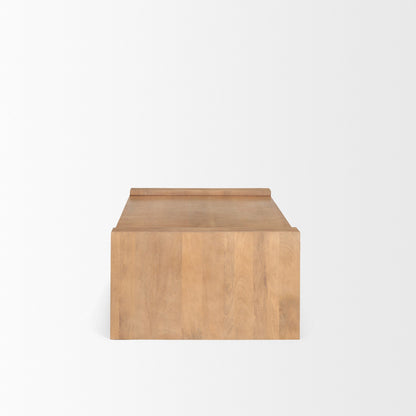 Wesson Wooden Rectangular Coffee Table