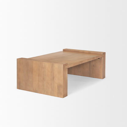 Wesson Wooden Rectangular Coffee Table