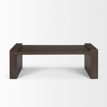 Wesson Wooden Rectangular Coffee Table