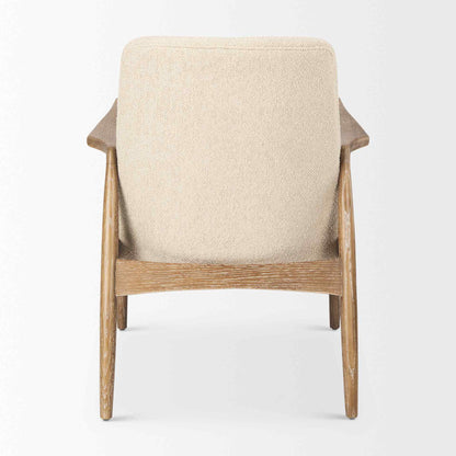 Westan Leather Modern Accent Chair