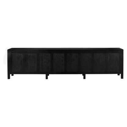 Weston Wooden Hand Rubbed Black Sideboard - LOOMLAN - Noir - Sideboards