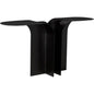 Wexler Console By Noir Black Industrial Steel - LOOMLAN - Noir - Console Tables