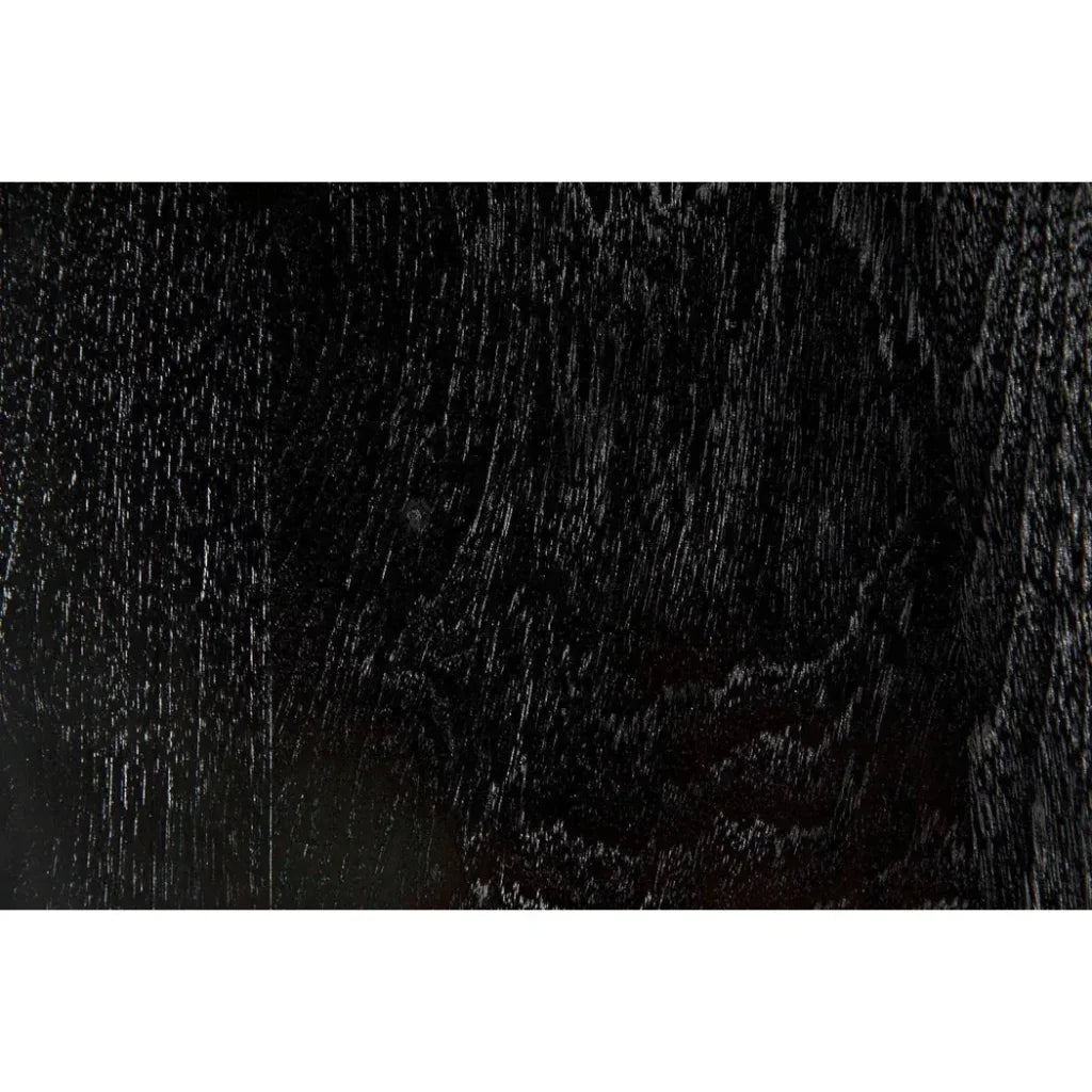 Wey Stool, Charcoal Black - LOOMLAN - Noir - Poufs and Stools