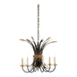 Wheat Antique Iron Finish Chandelier - LOOMLAN - Chelsea House - Chandeliers