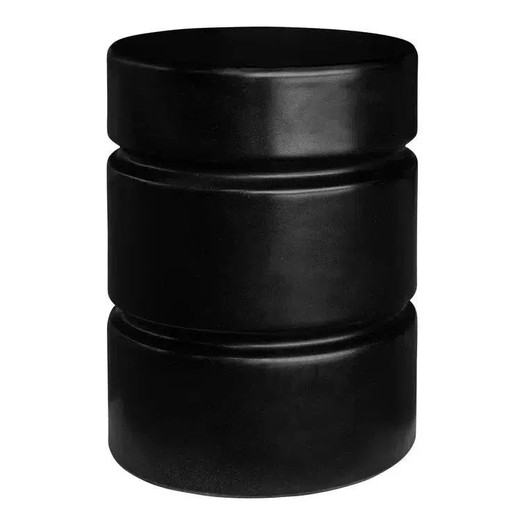 Whim Black Concrete Accent Table - LOOMLAN - Moe's Home - Side Tables