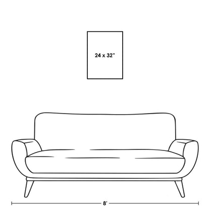 Whispers of Color Hand Crafted Canvas Art