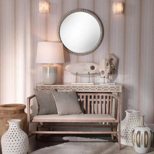 White Alabaster Borealis Hexagon Wall Sconce - LOOMLAN - Jamie Young - Wall Sconces