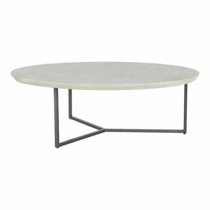 White Chloe Coffee Table for Living Room - LOOMLAN - Moe's Home - Coffee Tables