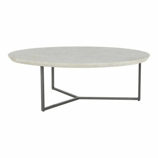 White Chloe Coffee Table for Living Room - LOOMLAN - Moe's Home - Coffee Tables