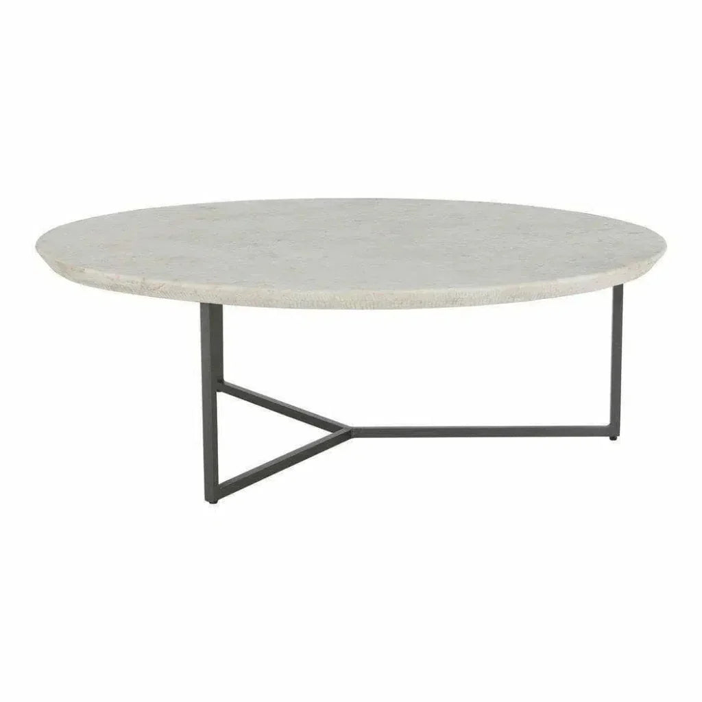 White Chloe Coffee Table for Living Room - LOOMLAN - Moe's Home - Coffee Tables