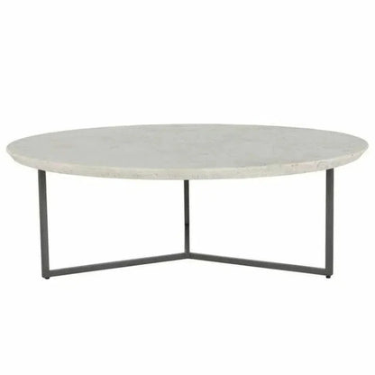 White Chloe Coffee Table for Living Room - LOOMLAN - Moe's Home - Coffee Tables