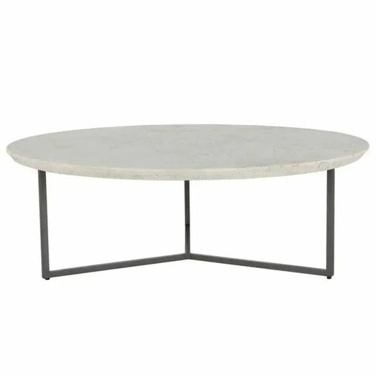 White Chloe Coffee Table for Living Room - LOOMLAN - Moe's Home - Coffee Tables