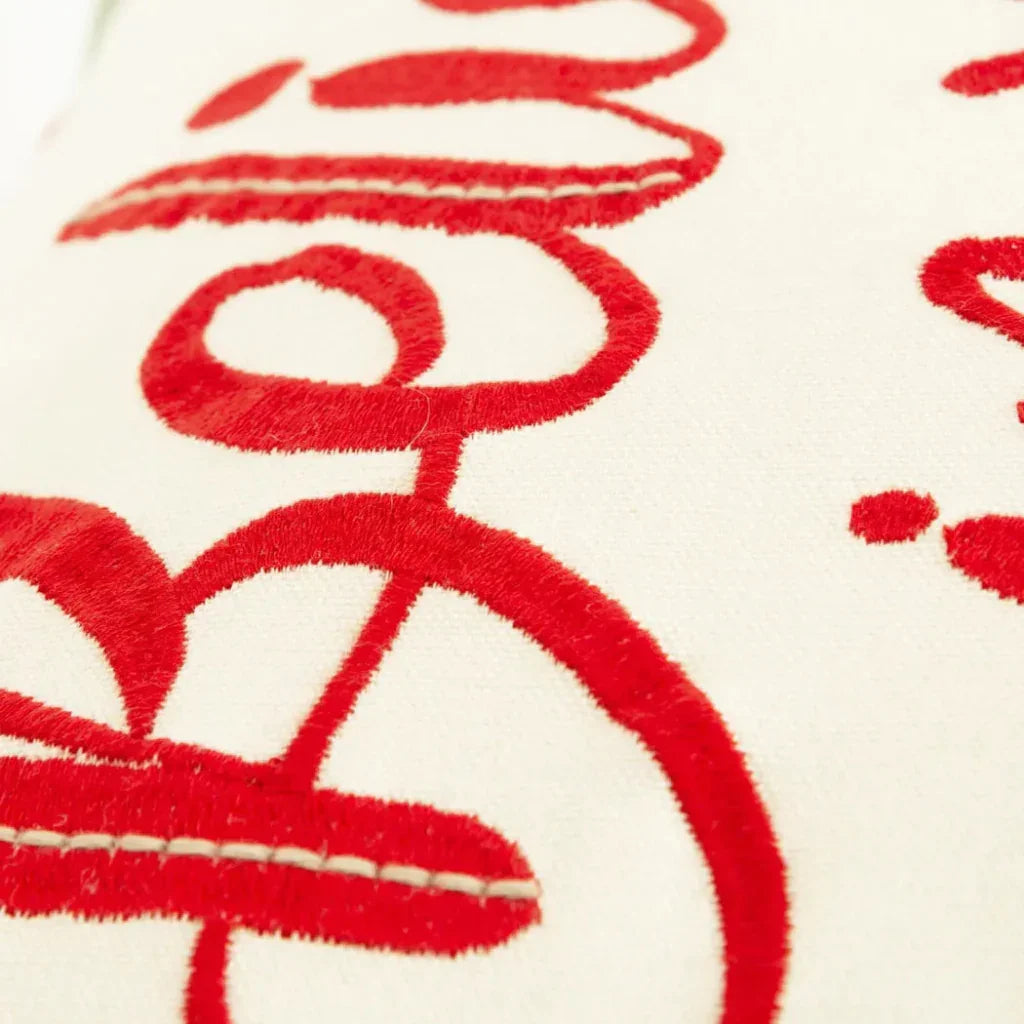 White Christmas Throw Pillow Down Insert Magic - LOOMLAN - LOOMLAN - Throw Pillows