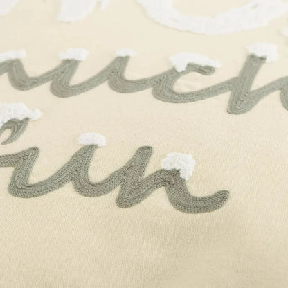 White Christmas Throw Pillow Down Insert Snow - LOOMLAN - LOOMLAN - Throw Pillows