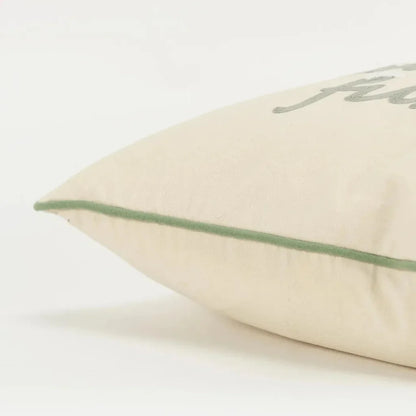 White Christmas Throw Pillow Down Insert Snow - LOOMLAN - LOOMLAN - Throw Pillows