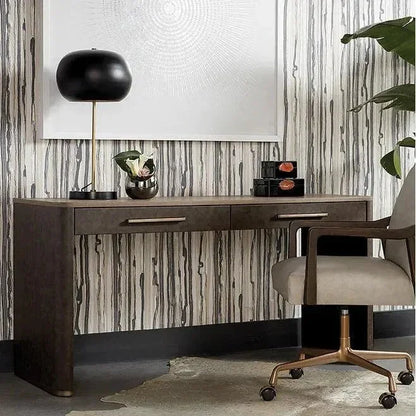 White Frame Hand Embellished-Framed Wall Art-SUNPAN-LOOMLAN