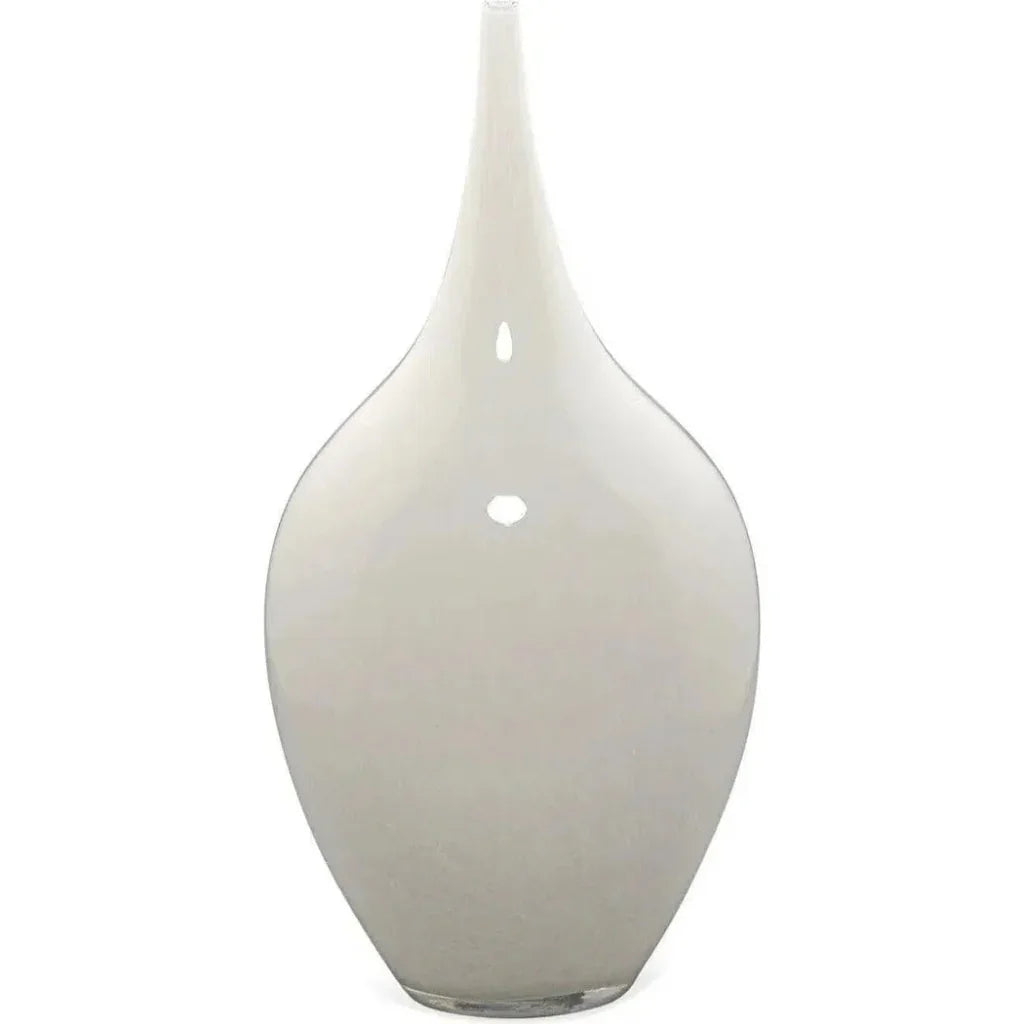 White Glass Nymph Decorative Vases 3PC - LOOMLAN - Jamie Young - Vases & Jars