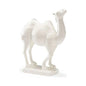 White Glazed Porcelain Made Camel Sculpture - LOOMLAN - Chelsea House - Statues & Sculptures