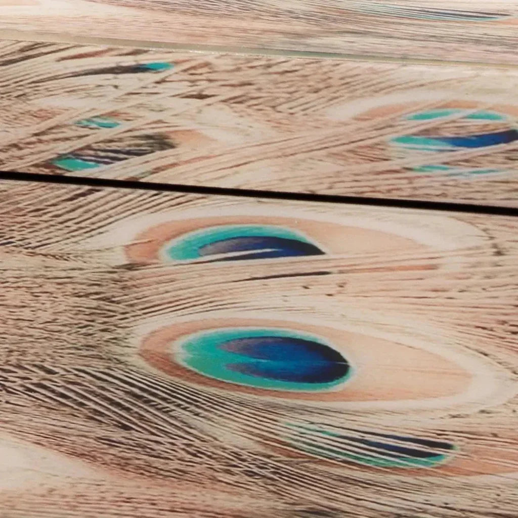 White Lacquer Plume Rectangle Box - LOOMLAN - Jamie Young - Boxes & Bowls