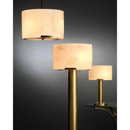 White Resin Elancourt Pendant - LOOMLAN - Jamie Young - Pendants