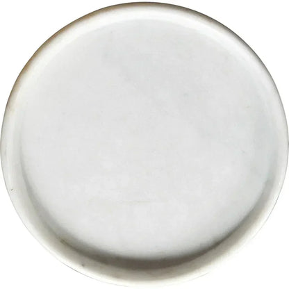 White Round Marble Tray