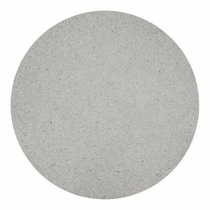 White Round Terrazzo Stone Top Dining Table-Dining Tables-Moe's Home-LOOMLAN