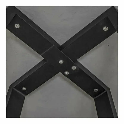 White Round Terrazzo Stone Top Dining Table-Dining Tables-Moe's Home-LOOMLAN