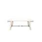 White Sand Dining Table Off White-Dining Tables-Sunny D-LOOMLAN