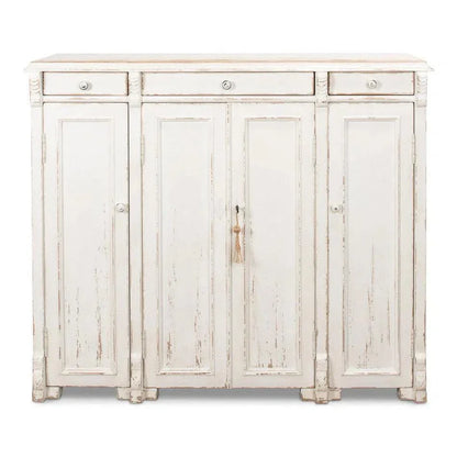 White Swan Tall Sideboard - LOOMLAN - Sarreid - Sideboards