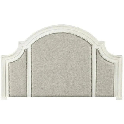 White Two - Tone Arched Headboard Bed Frame - LOOMLAN - Panama Jack - Beds