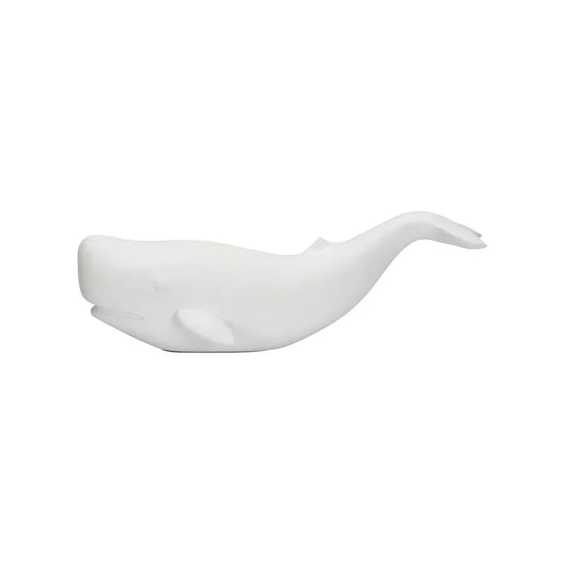 White Whale Design Sculpture - LOOMLAN - Chelsea House - Statues & Sculptures