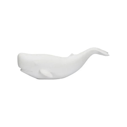 White Whale Design Sculpture - LOOMLAN - Chelsea House - Statues & Sculptures