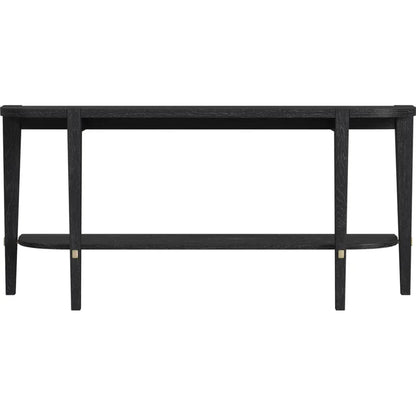 Whitfield Wood Black Sofa Table - LOOMLAN - Bassett Mirror - Console Tables