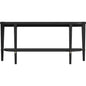 Whitfield Wood Black Sofa Table - LOOMLAN - Bassett Mirror - Console Tables