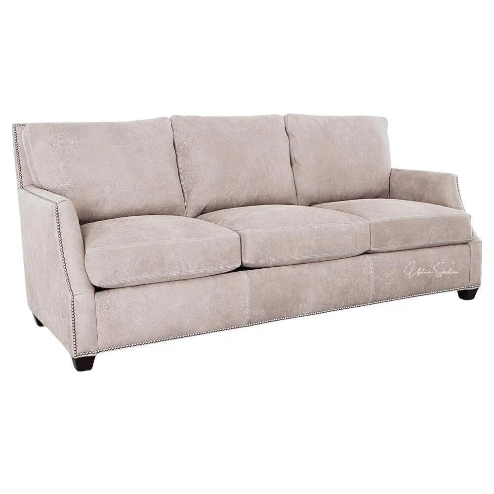 Wild Life Leather Sofa, Wrangled in the USA - LOOMLAN - Uptown Sebastian - Sofas & Loveseats