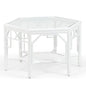 Wild Palm Rattan Framed Cocktail Table - LOOMLAN - Wildwood - Coffee Tables