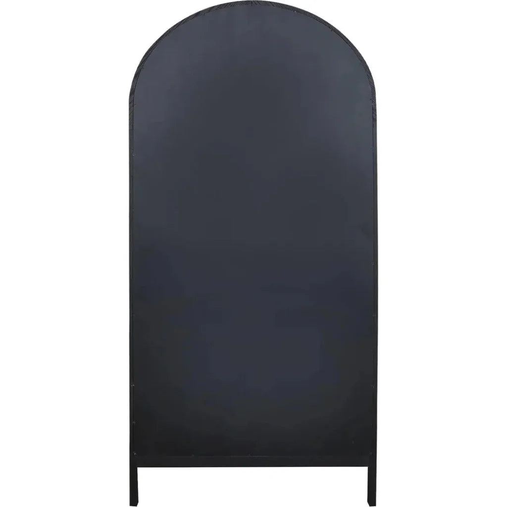 Wilde Wood Black Display Cabinet - LOOMLAN - Moe's Home - Bookcases