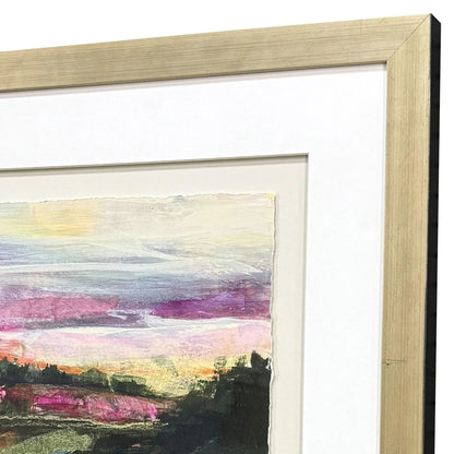 Wilderness III Wood Green Framed Wall Art