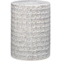 Wildflower Round Ceramic Side Table