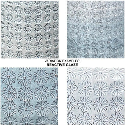 Wildflower Round Ceramic Side Table