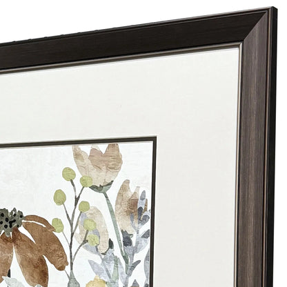 Wildflower Square Multi Framed Wall Art 2PC