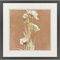 Wildflowers Wood White Framed Wall Art