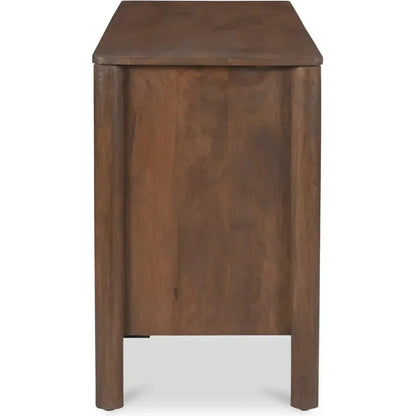 Wiley Wood Vintage Brown 3 Drawer Sideboard - LOOMLAN - Moe's Home - Sideboards