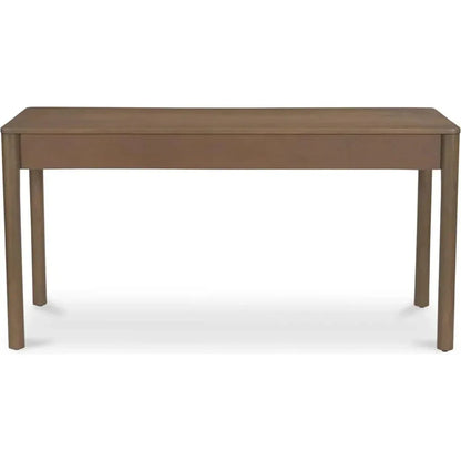 Wiley Wood Vintage Brown Desk-Home Office Desks-Moe's Home-LOOMLAN
