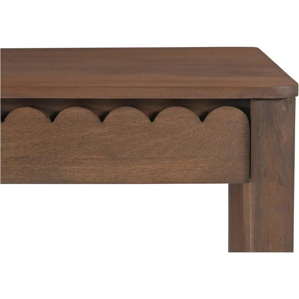 Wiley Wood Vintage Brown Desk-Home Office Desks-Moe's Home-LOOMLAN