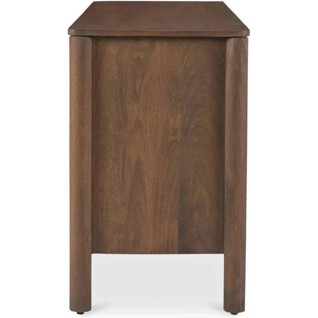 Wiley Wood Vintage Brown Dresser - LOOMLAN - Moe's Home - Dressers